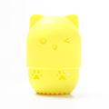 Cute Sponge Drying Holder Soft Silicone Beauty Make up Egg Stand Cosmetics Blender Case Sponges Makeup Rack Powder Puff Holder