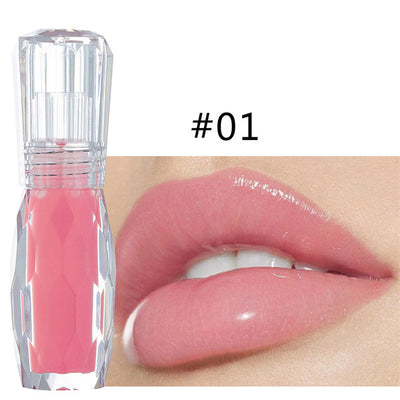 Liquid Tint Lip Gloss Glitter Cosmetic Beauty Plumper Lips Makeup Lipgloss Red Long Lasting Moisturizer Lipstick Clear Lip Gloss