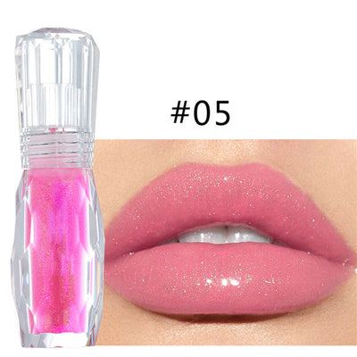 Liquid Tint Lip Gloss Glitter Cosmetic Beauty Plumper Lips Makeup Lipgloss Red Long Lasting Moisturizer Lipstick Clear Lip Gloss