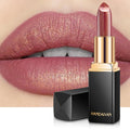 Professional Lipstick Makeup Waterproof Long Lasting Pearlescent Lip Sticks Pigment Nude Pink Red Luxury Cosmetics for Lips