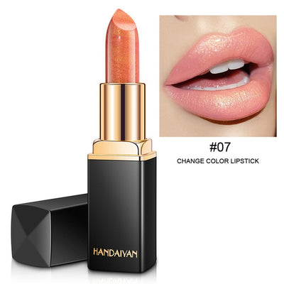 Professional Lipstick Makeup Waterproof Long Lasting Pearlescent Lip Sticks Pigment Nude Pink Red Luxury Cosmetics for Lips