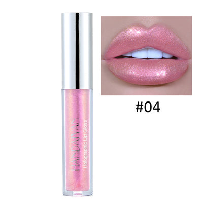 Matte Crystal Lip Gloss Glow Holographic Tint Liquid Lipgloss for Cosmetics Tattoo Lipstick Beauty Makeup Glitter Matt Lip Gloss