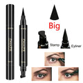 Big/Small Eyeliner Stamp Cosmetics Liquid Waterproof Eye Liner Pen Eyeliners with Marker Arrows Stencil Liners Pencil for Eyes