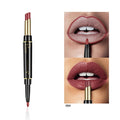 Pudaier Waterproof Matte Lipstick Makeup Double-ended Long Lasting Lip Liner Lipsticks Brand Batom Mate Red Nude Lipliner Pencil