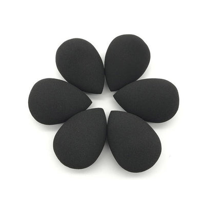 Beauty Black Cosmetics Applicator Super Soft Blender Sponge for 3 Shapes Smooth Foundation Contour Blending Makeup Powder Puff