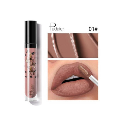 New Lip Gloss Nude Liquid Matte Lipstick Matte Makeup Red Lip Stick Matte Long Lasting Tint Lipgloss Mate Base Cosmetic For Lips