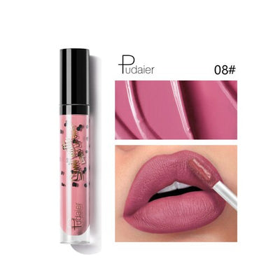 New Lip Gloss Nude Liquid Matte Lipstick Matte Makeup Red Lip Stick Matte Long Lasting Tint Lipgloss Mate Base Cosmetic For Lips