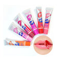 6 Color Summer Hot Sexy Liquid Lip Stick Romantic Bear Amazing Waterproof Makeup Long Lasting Lipstick Tint Tear Pull Lip Gloss