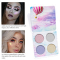 HANDAIYAN Chameleon Highlighter Palette Makeup Powder Glow Kit Iluminador Maquiagem Shimmer Shining Face Brighten Highlighter