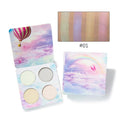 HANDAIYAN Chameleon Highlighter Palette Makeup Powder Glow Kit Iluminador Maquiagem Shimmer Shining Face Brighten Highlighter