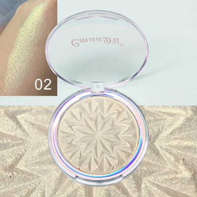 Makeup Highlighter Face illuminator Cosmetic High Gloss Shimmer Shine Brown Powder Palette Bronzer Make up Powder Repair Pallet