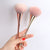 Rose Gold Powder Blush Brush Large Cosmetic Face Make Up Brushes Foundation Facial Brush Woman Professional Makeup Brushes Tools