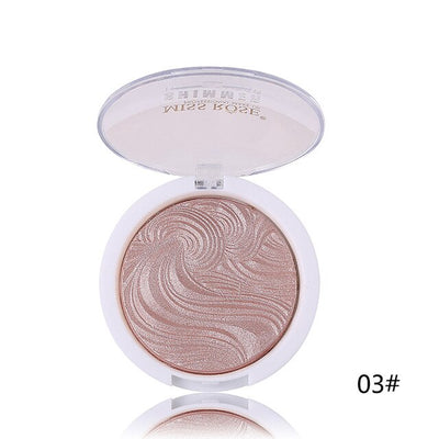 Fashion Highlighter Makeup Shimmer Powder Highlighter Palette Base Illuminator Highlight Face Contour Golden Bronzer Glow Kit