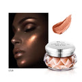 Face Highlighter Mermaid Jelly Gel Glitter Eyeshadow Glow Body Festival illuminator Makeup Gold Liquid Highlighter Face Bronzer